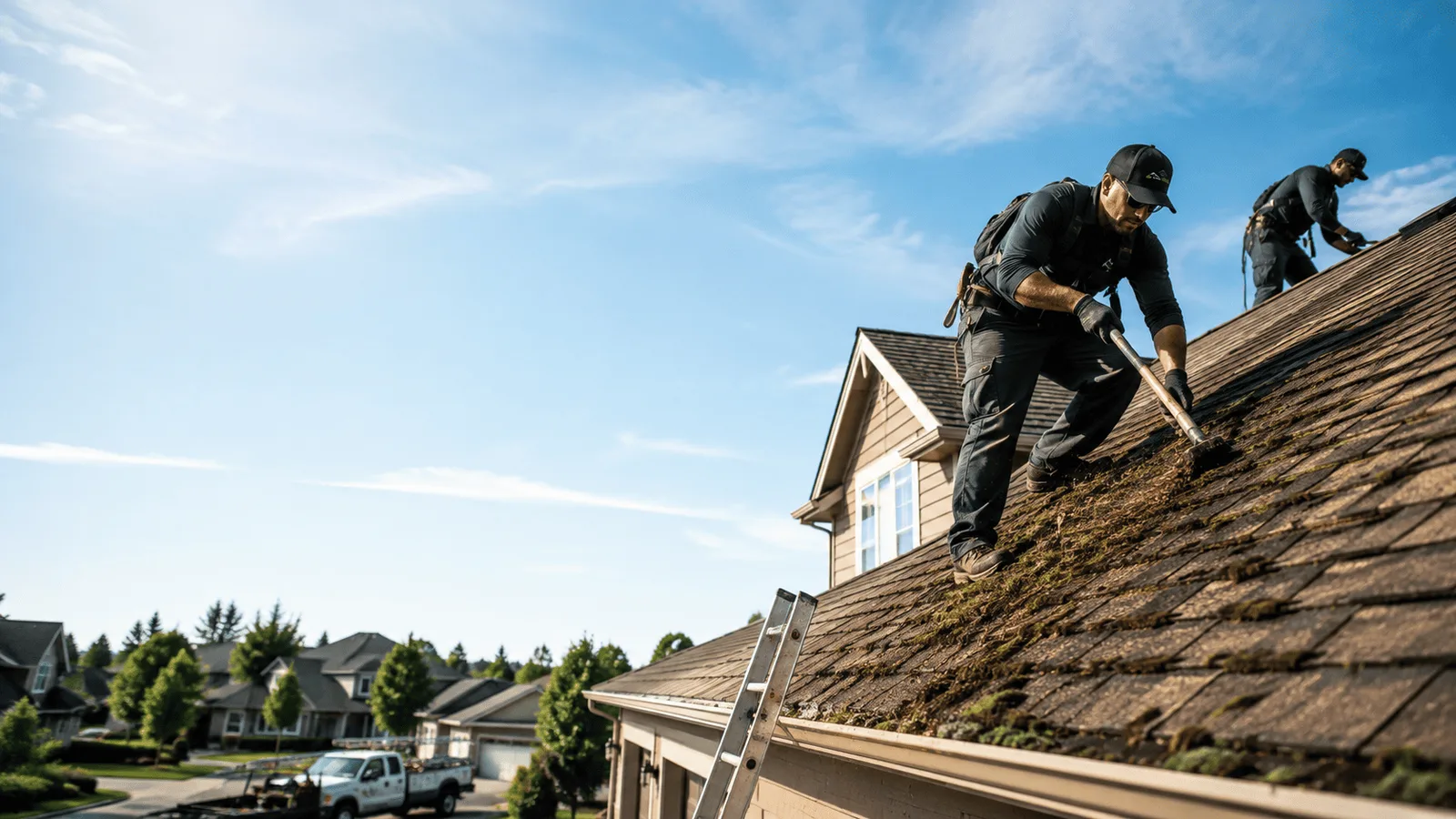 Roof Moss Removal in Five Points, CA near me